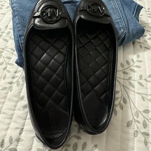 Michael Kors Black Flats (9.5)